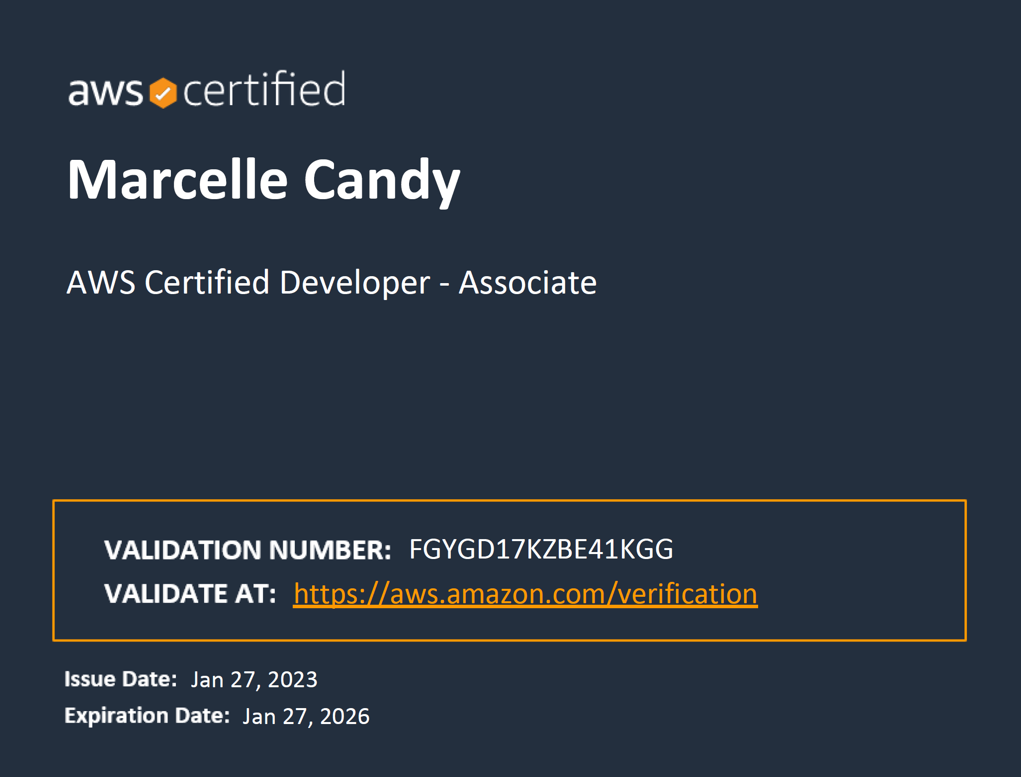 AWS Certified Developer – Associate